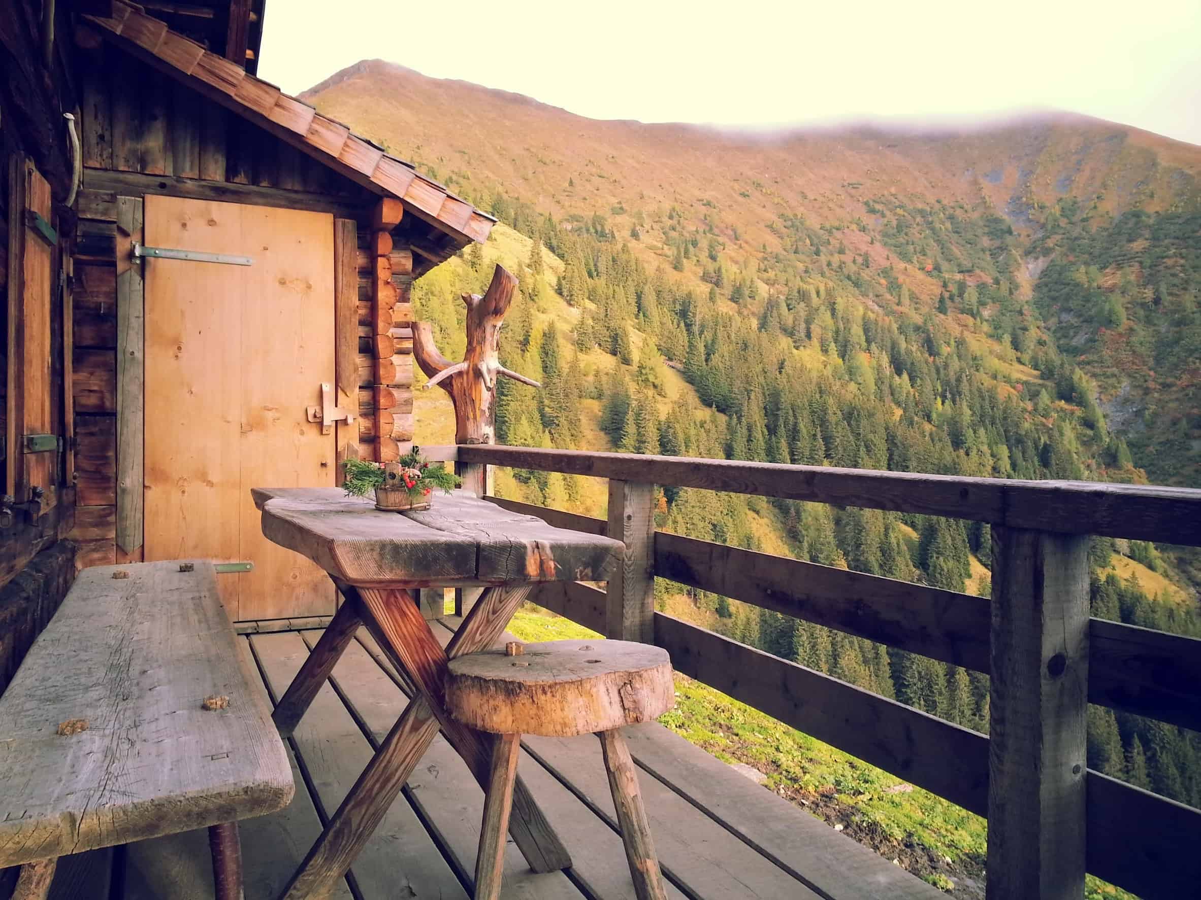 Ferienhaus im Sommer