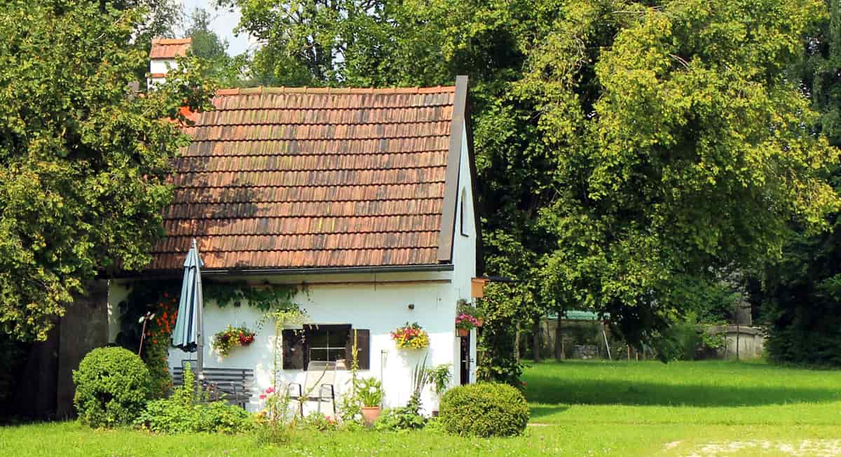 Haustausch im Sommer