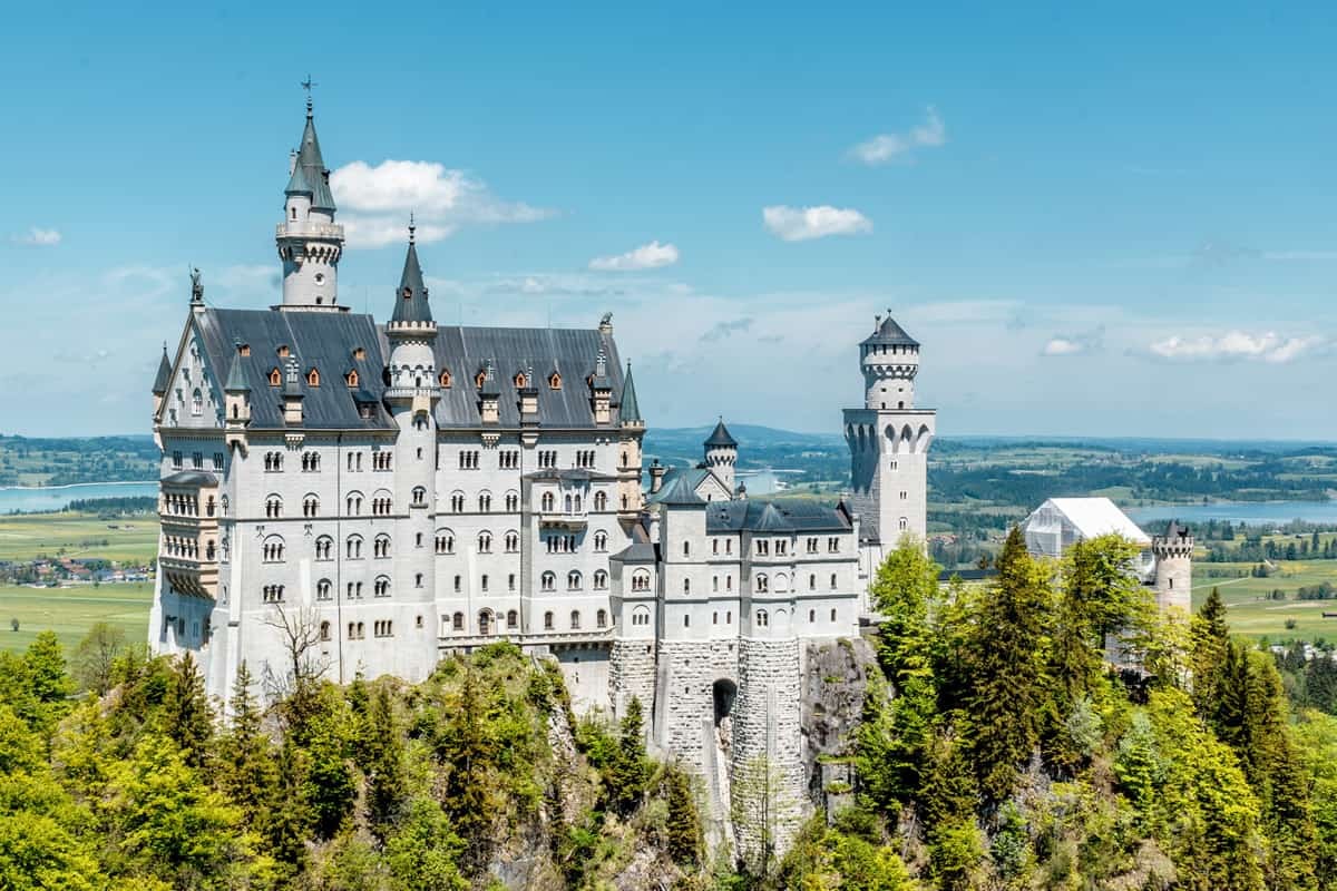 Schloß Neuschwanstein im Allgäu