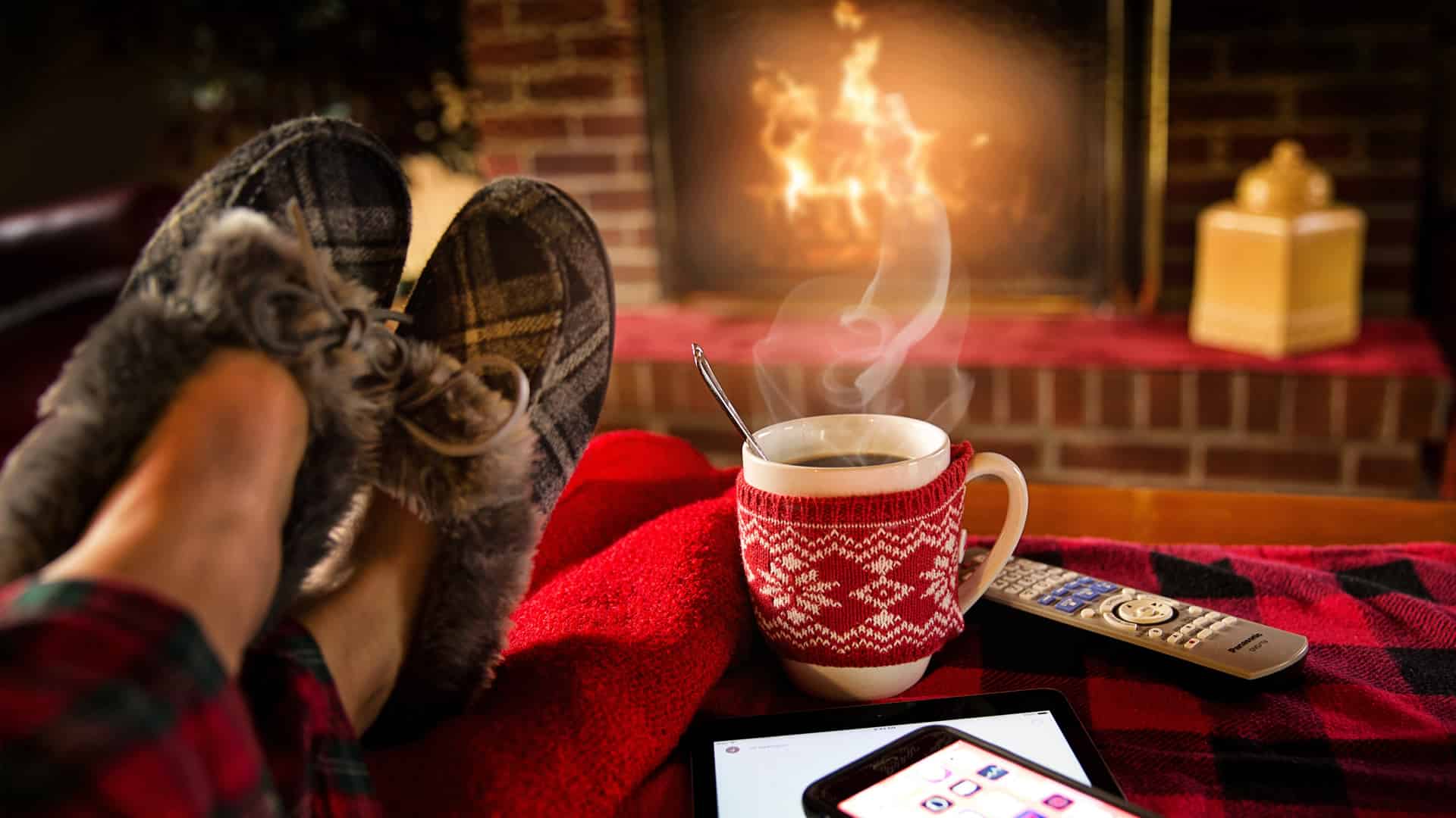 im ferienhaus gut durch den winter